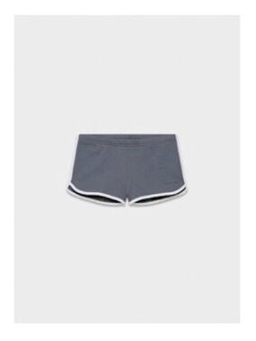 ARITZIA Women’s Grey Athletic Shorts with White Trim - dolphin